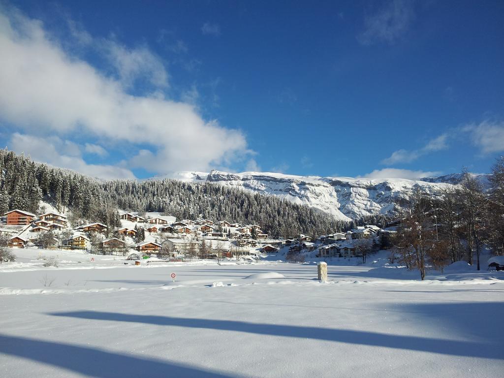 Hotel Bellaval Laax Esterno foto