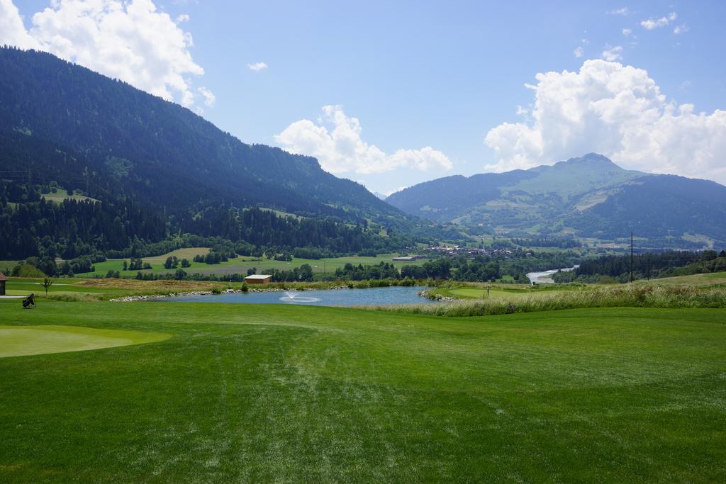 Hotel Bellaval Laax Esterno foto